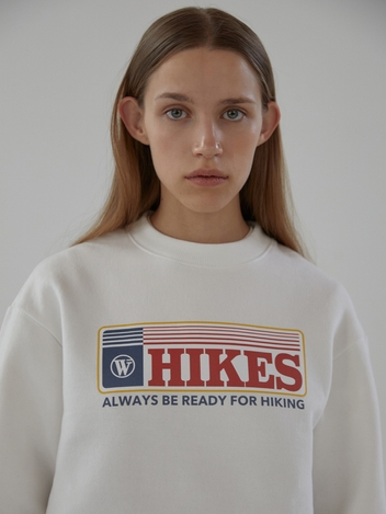 HIKES SWEATSHIRT_White