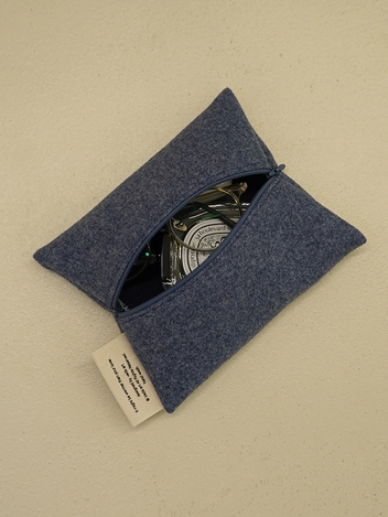 Veda Romantic Pouch Blue