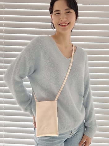 Veda Silk Bag mini  Ivory