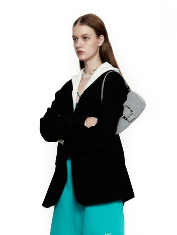 SHOULDER BROCLE_SMALL [DENIM ICE GREY]