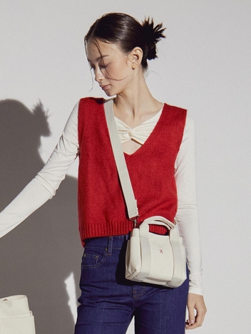 Stacey Daytrip Tote Canvas Mini Ivory
