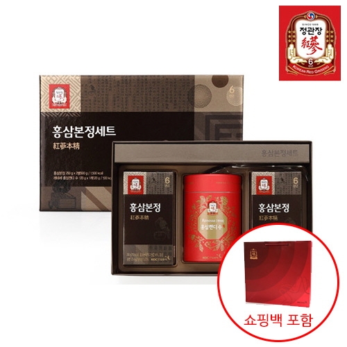 [정관장] 홍삼본정세트 (250g*2병+홍삼캔디 120g)