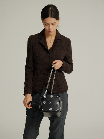 GIGI CUBE BAG-BLACK