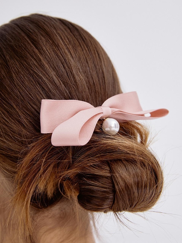 Pearl Ribbon Hair pin HB2205