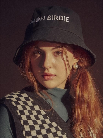 BIRDIE & SMILE 버킷햇 BLACK