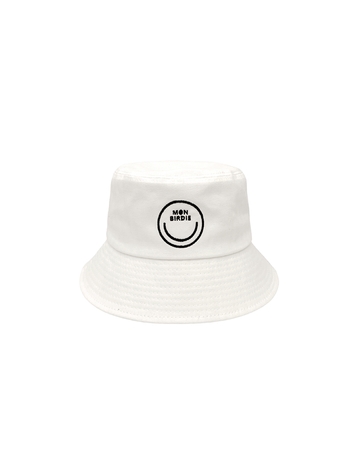 BIRDIE & SMILE 버킷햇 WHITE