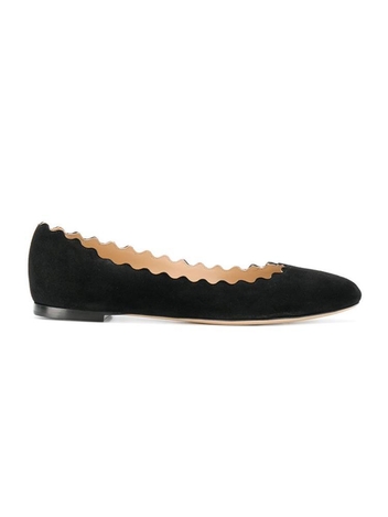 23FW 끌로에 블랙 로렌 발레슈즈 C15U16001/001