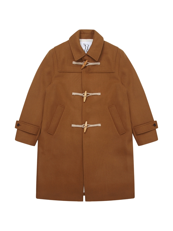 Wool Duffle Coat_Camel