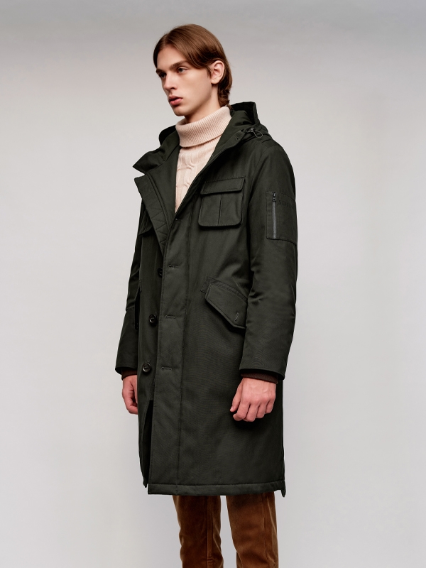 Modified Fishtail Parka_Khaki