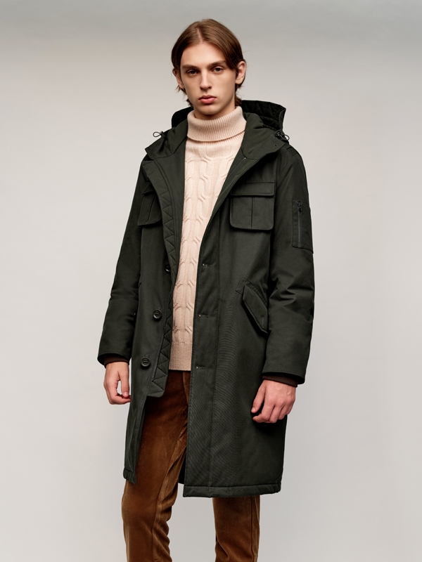 Modified Fishtail Parka_Khaki