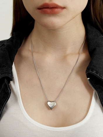 [Surgical] LMM Classic Heart Chain Necklace