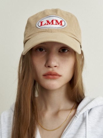 Vintage LMM Logo Ball Cap_Washed Beige