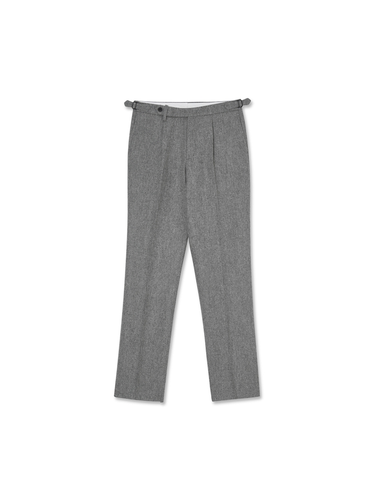 Soft Flanel Classic Pants_Gray