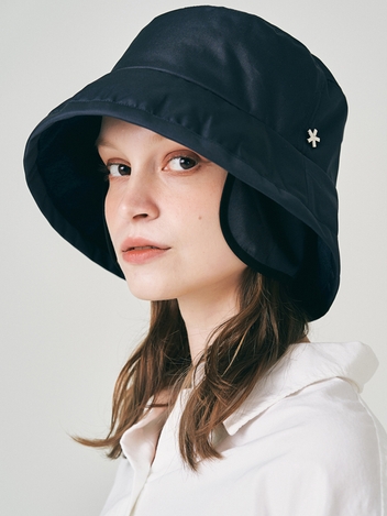 EARFLAP NAVY BUCKET HAT