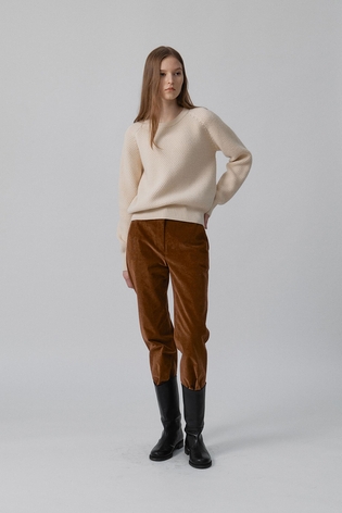 Soy Knit Pullover : Cream