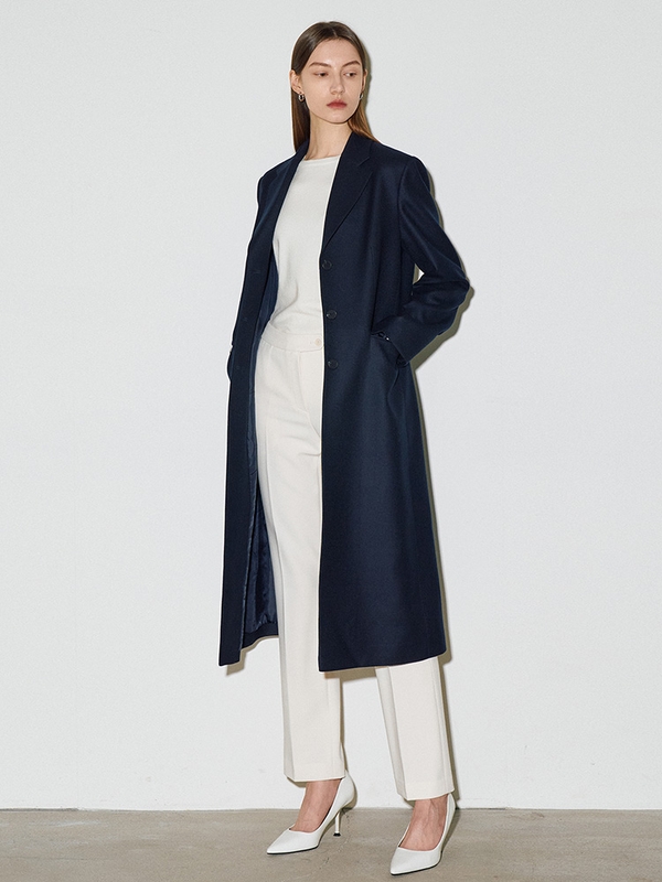 HAILEY Single tailored coat (Alfred Brown)_navy