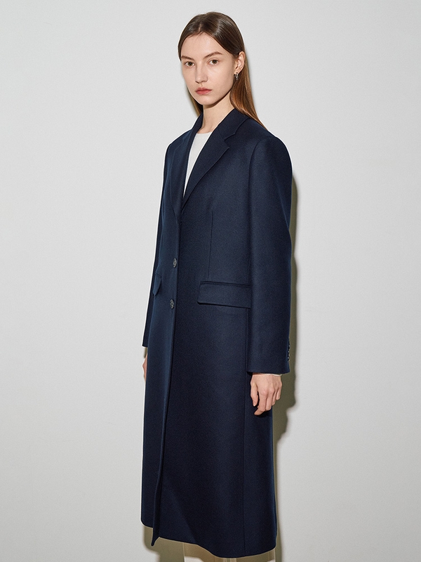 HAILEY Single tailored coat (Alfred Brown)_navy