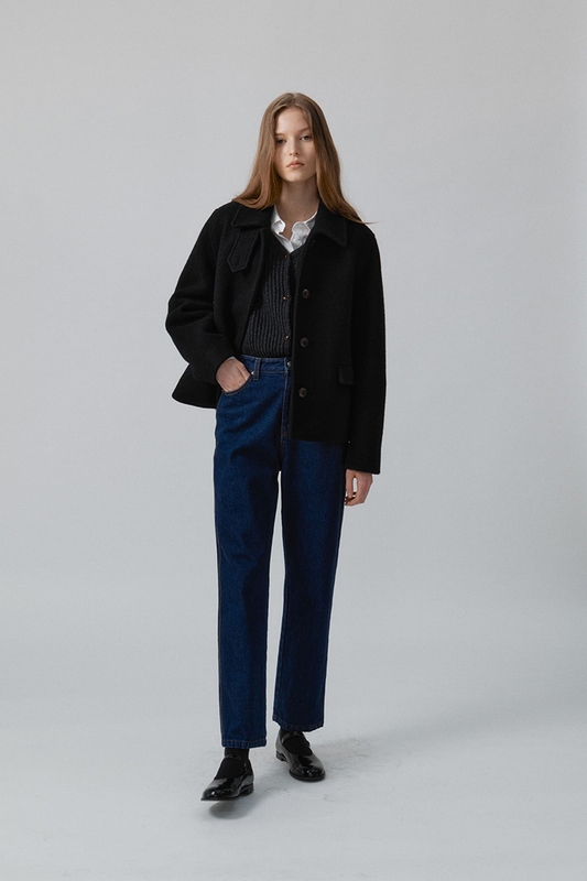 Boy Coat : Black