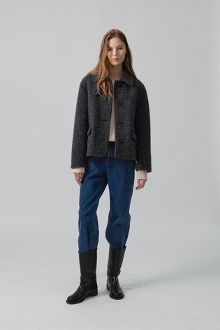 Boy Coat : Charcoal