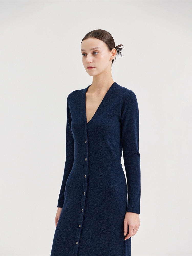 NICOLLIA DRESSING COAT WITHOUT REVERSE_BLU