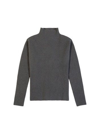 Cashmere Half Neck Sweater_Grey