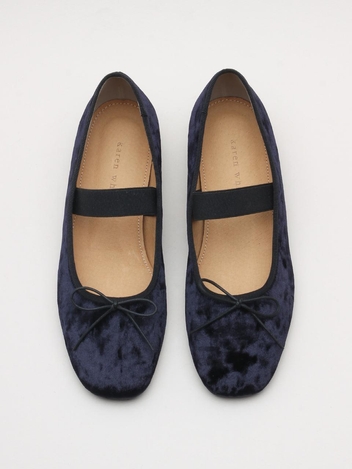 Velvet flat  kw2350 1.5cm 플랫