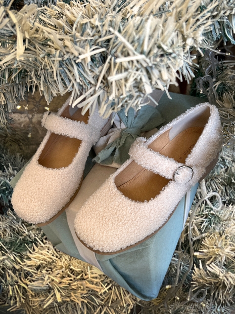 Fur Mary Jane shoes kw2351 3cm 플랫