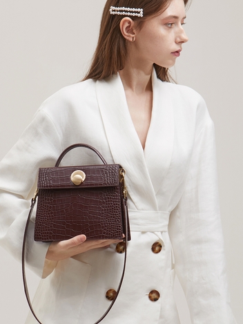 LAZEL MINI CROC shoulder bag 6 color