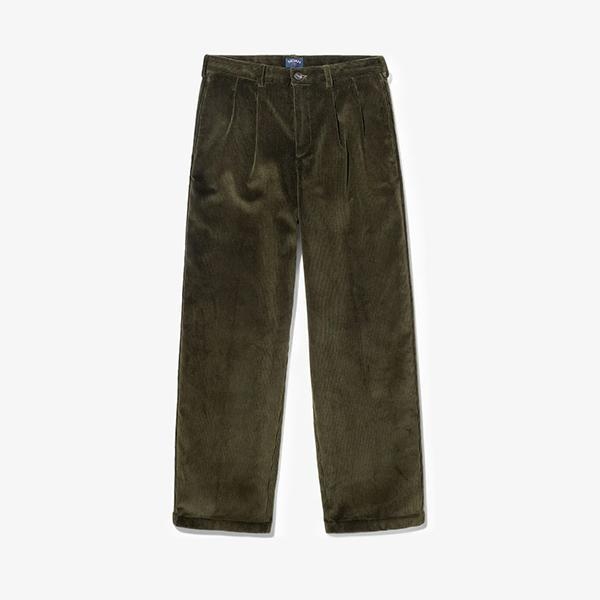 [해외] NOAH 노아 DOUBLE PLEAT CORDUROY PANTS 올리브