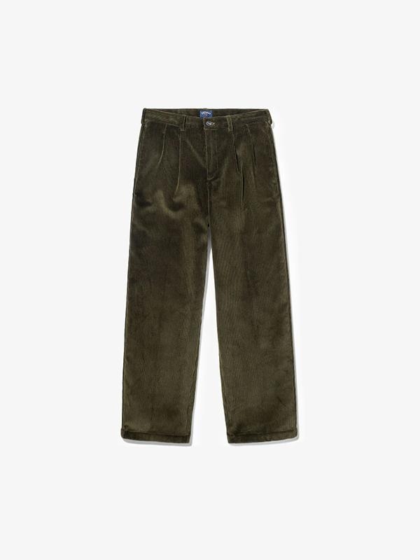 [해외] NOAH 노아 DOUBLE PLEAT CORDUROY PANTS 올리브