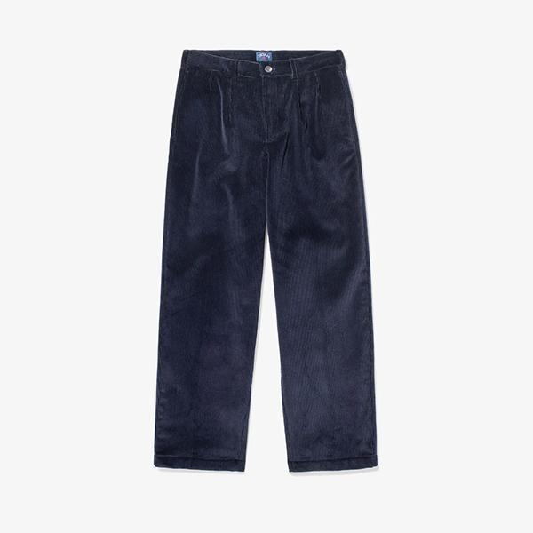 [해외] NOAH 노아 DOUBLE PLEAT CORDUROY PANTS 네이비