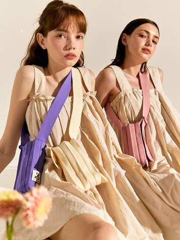 Lucky Pleats Knit Cellbag (ALL)