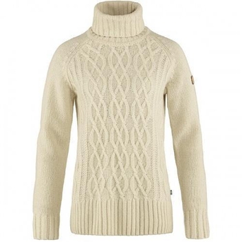 피엘라벤 우먼 오빅 케이블 니트 롤러 넥 Ovik Cable Knit Roller Neck W (84793)