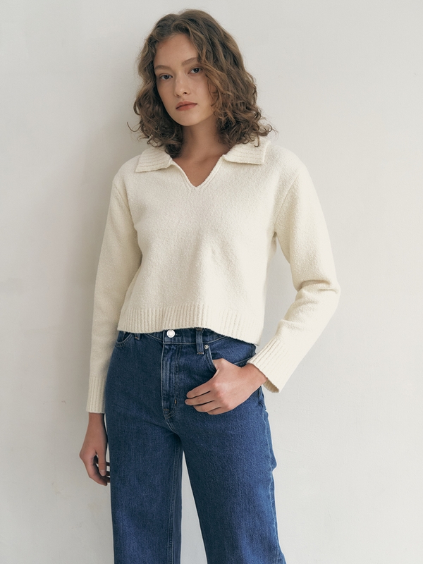 Cream Knit Sweater