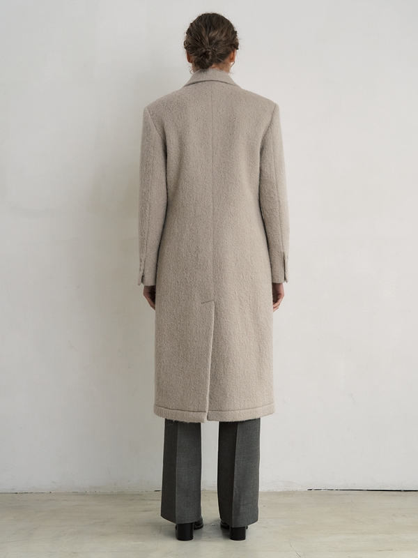 Duras Alpaca Long Coat_Soft Brown