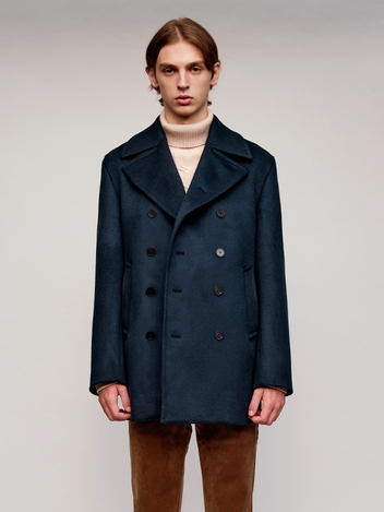 9010 Cashmere Blend Pea Coat_Blue