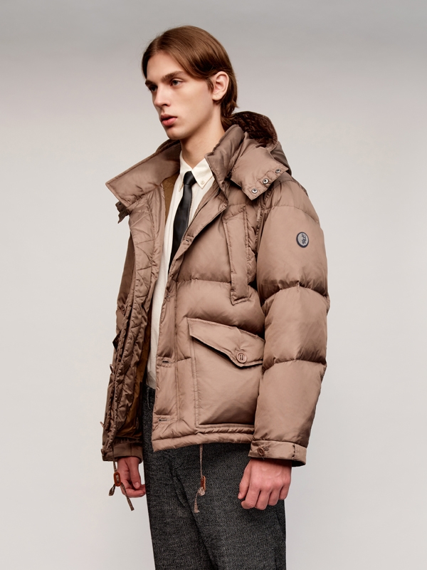 Solew Goose Down Parka_Brown