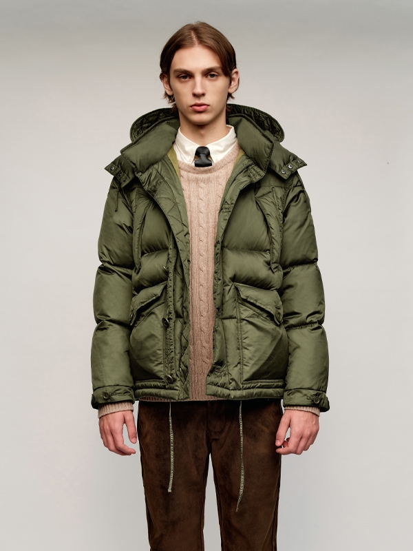 Solew Goose Down Parka_Khaki