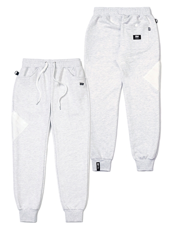 22 A/W YORF CP TRAINING PANTS WHITE MELANGE