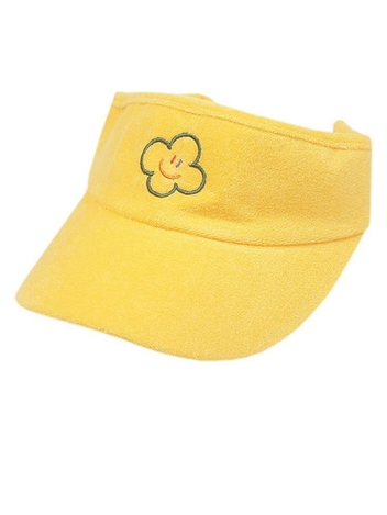 Hello LaLa Terry Sun Visor(헬로 라라 테리 썬캡)[Yellow]