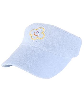 Hello LaLa Terry Sun Visor(헬로 라라 테리 썬캡)[Sky Blue]