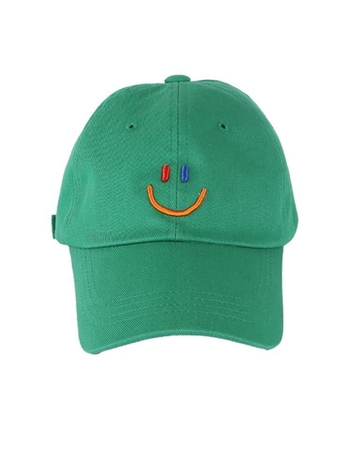 LaLa Smile Ball Cap(라라 스마일 볼캡)[Green]