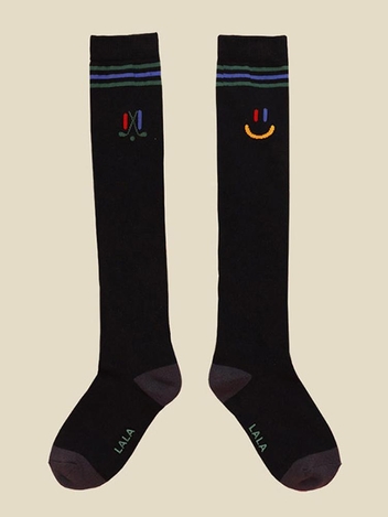 LaLa Knee Socks(라라 니 삭스)[black]