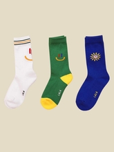 LaLa Socks 3EA 1SET(라라 로고 양말 세트)