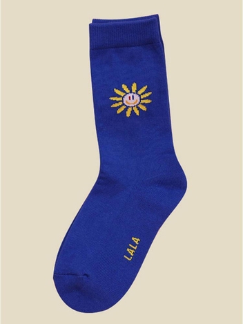 LaLa Socks(라라 로고 양말)[Blue]