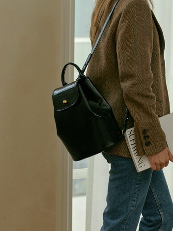 [6/23 순차발송] Manon bag_Glossy black