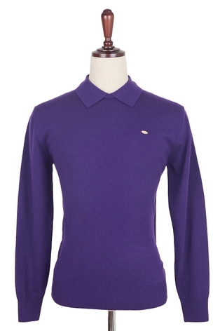 [E. enough x Mondiac] Round Collar - Cabbage (Merino Wool 100%)