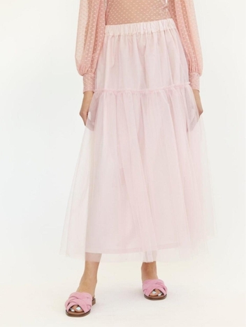 [ELIZA FAULKNER]Pink Tulle Tilly Skirt
