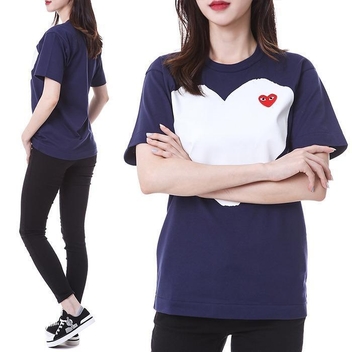 꼼데가르송 레드하트와펜 여성 티셔츠/AZ T184 051 1