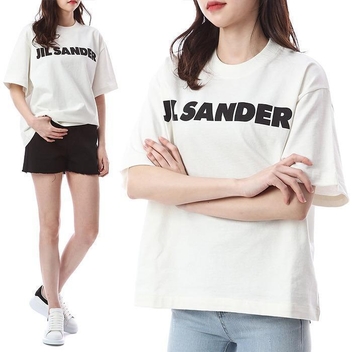 질샌더 로고프린트 티셔츠/J02GC0001 J45047 102